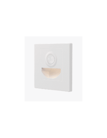 APLIQUE DE PAREDE LED 2W 200LM CCT C/SENSOR 120º IP20 BRANCO