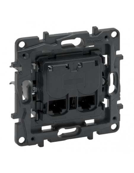 TOMADA RJ 45 CAT.6 - DUPLO