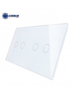 ESPELHO TOUCH DUPLO 2+2 TECLAS