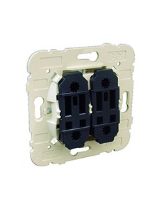 INTERRUPTOR UNIPOLAR DUPLO LUMINOSO