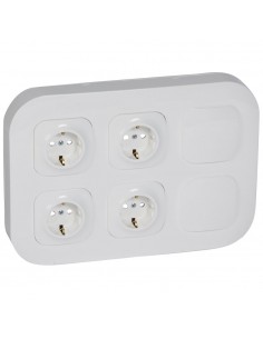 FORIX WORKSTATION 4 SCHUKO+OBT - BR