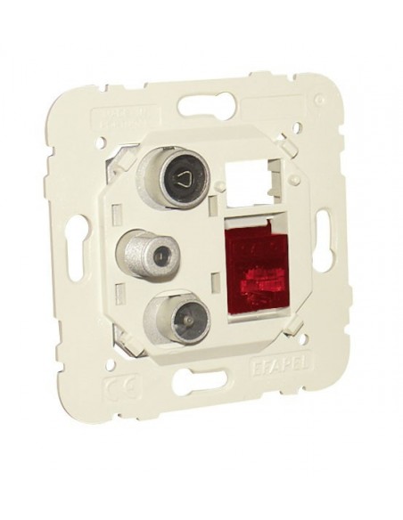 TOM MISTA R-TV-SAT-RJ45 CAT 6 UTP ESTRELA(Ited)