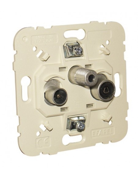 TOMADA R-TV-SAT PASSAGEM