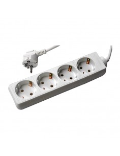 EXTENSÃO 4x2P+T - CABO 3MT - BRANCA