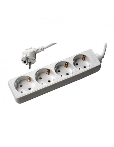 EXTENSÃO 4x2P+T - CABO 3MT - BRANCA