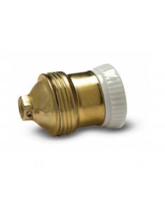 CASQUILHO E27 METALICO / CERAMICO