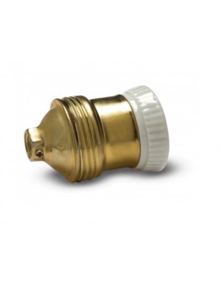 CASQUILHO E27 METALICO / CERAMICO