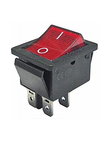 INTERRUPTOR DE PAINEL LUMINOSO - VERMELHO