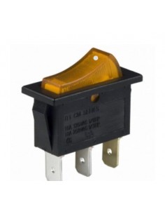 INTERRUPTOR DE PAINEL LUMINOSO - AMARELO