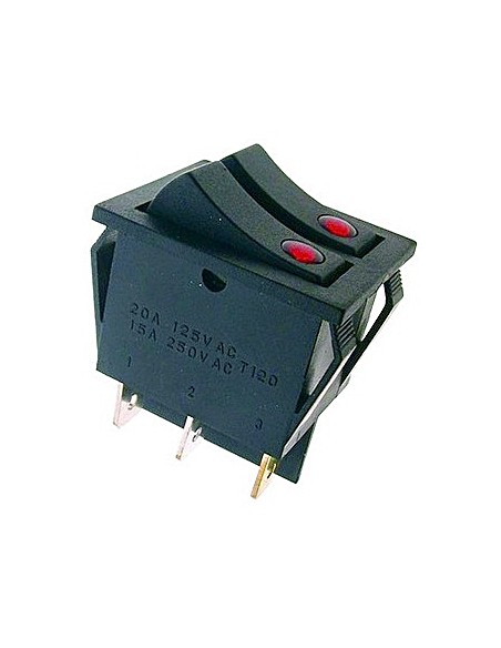 INTERRUPTOR DE PAINEL LUMINOSO DUPLO