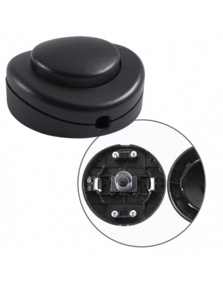 INTERRUPTOR DE PÉ - PRETO