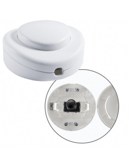 INTERRUPTOR DE PÉ - BRANCO