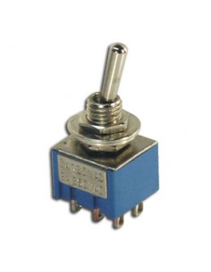 INTERRUPTOR MINI 2 CIRCUITO-3 POSICOES 3A I-0-II