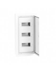 QUADRO EMBUTIR - 3 FILAS 24 MODULOS