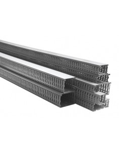 CALHA RANHURADA PARA QUADROS ELÉCTRICOS - 200x80x40MM