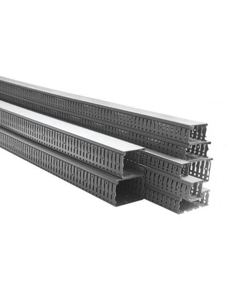 CALHA RANHURADA PARA QUADROS ELÉCTRICOS - 200x80x60MM