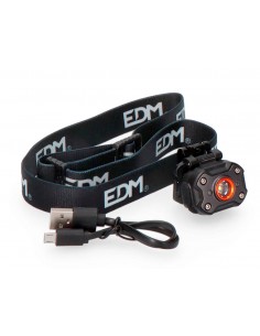 LANTERNA DE CABEÇA RECARREGAVEL