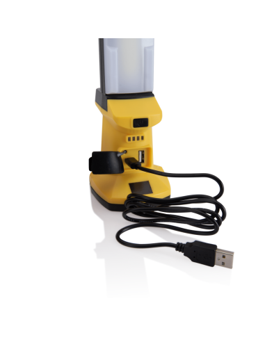 LANTERNA VERTICAL DUPLA RECARREGAVEL