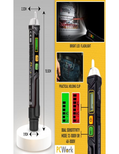 Detector Tensão CAT III 1000V