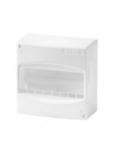 QUADRO DE DISTRIBUIÇÃO SALIENTE 8 MÓDULOS BRANCO