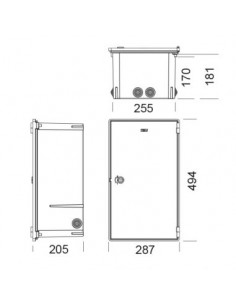 CAIXA PARA CONTADOR EDP BOX 2