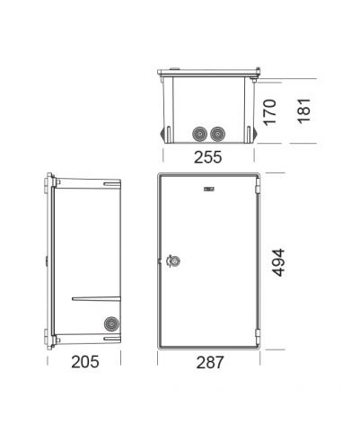CAIXA PARA CONTADOR EDP BOX