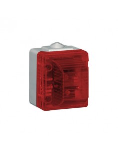 SINALIZADOR ALTO BRANCO/VERMELHO