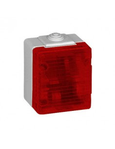 SINALIZADOR BAIXO BRANCO/VERMELHO