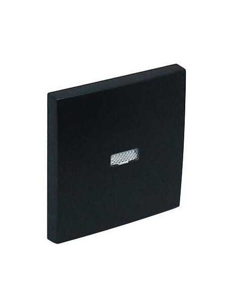 TECLA PARA LUMINOSOS PRETA MATE