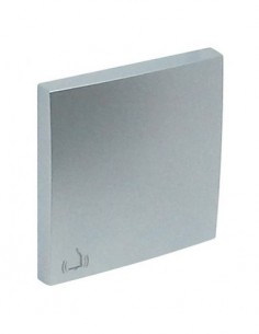 TECLA COM SÍMBOLO CAMPAINHA ALUMINA