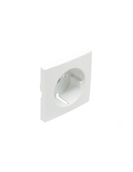 CENTRO SCHUKO COM OBTURADOR BRANCO