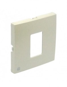 CENTRO PARA TOMADA RJ45 MARFIM