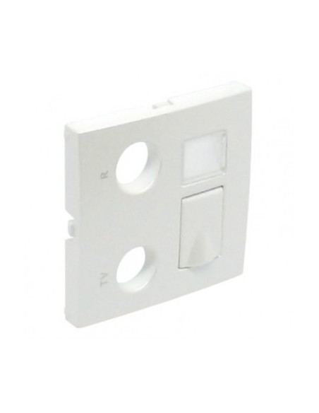 CENT TOM MISTA R-TV-RJ45/R-TV-RJ45-FO BRANCO