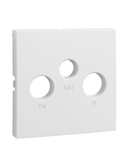 CENTRO PARA TOMADA R-TV-SAT BRANCO