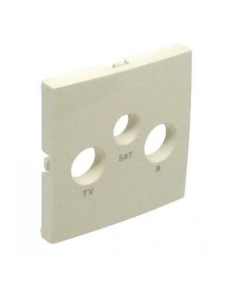 CENTRO PARA TOMADA R-TV-SAT MARFIM