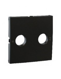 CENTRO PARA TOMADA R - TV PRETO MATE