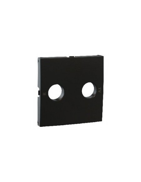 CENTRO PARA TOMADA R - TV PRETO MATE