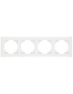 ESPELHO QUÁDRUPLO BRANCO