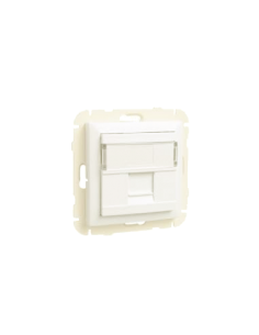 ARO C/ MÓDULO 1 SAÍDA P/ CONETOR RJ45 MARFIM