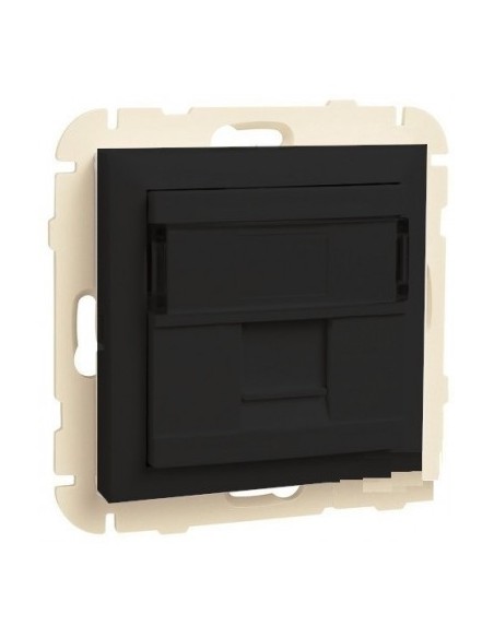 ARO C/MÓDULO 1 SAÍDA P/CONETORES RJ45 PT MATE