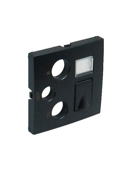 CENTRO TOMADA MISTA R-TV SAT RJ45 FO  90770 TPM