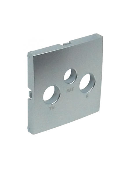CENTRO PARA TOMADA R-TV-SAT ALUMINIA