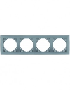 ESPELHO QUÁDRUPLO ALUMINA