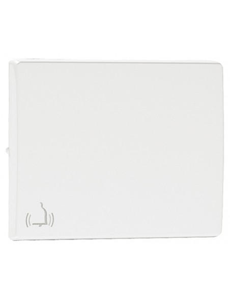 TECLA COM SÍMBOLO CAMPAINHA BRANCA