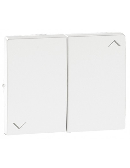 TECLAS P/BOTÃO DUPLO DE PERSIANAS BRANCAS