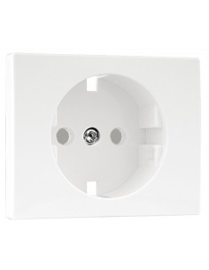 CENTRO SCHUKO C/OBTURADOR BRANCO