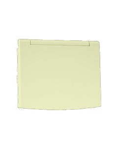 CENTRO SCHUKO C/TAMPA E OBTUR (IP44) MARFIM