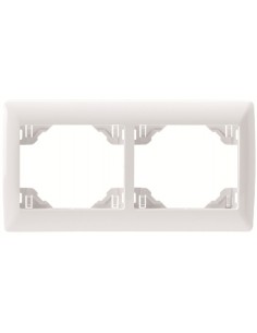 ESPELHO DUPLO HORIZONTAL BRANCO