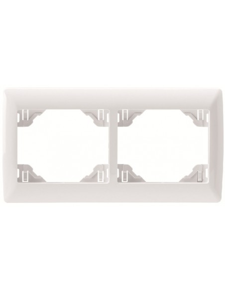 ESPELHO DUPLO HORIZONTAL BRANCO