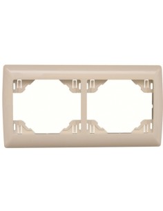 ESPELHO DUPLO HORIZONTAL MARFIM